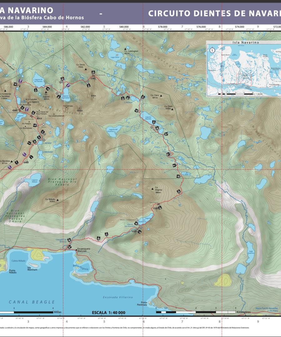 Mapa Digital Circuito Dientes de Navarino - Imagen 3