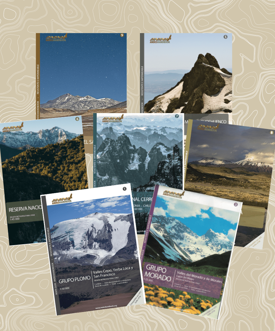 Pack 3 mapas-guía Andeshandbook