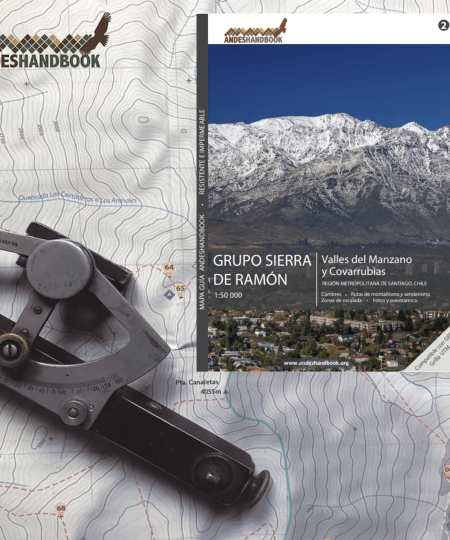 Mapa-guía Andeshandbook - Sierra de Ramón - Imagen 3