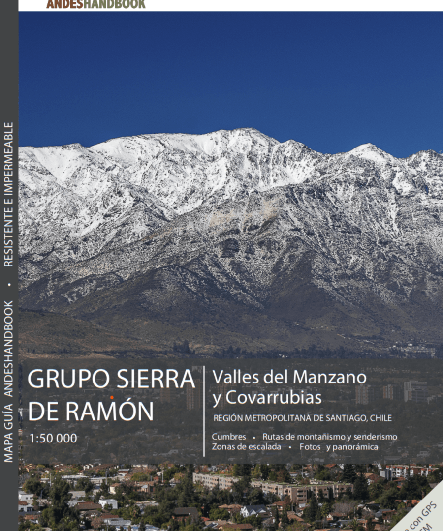 Mapa-guía Andeshandbook - Sierra de Ramón