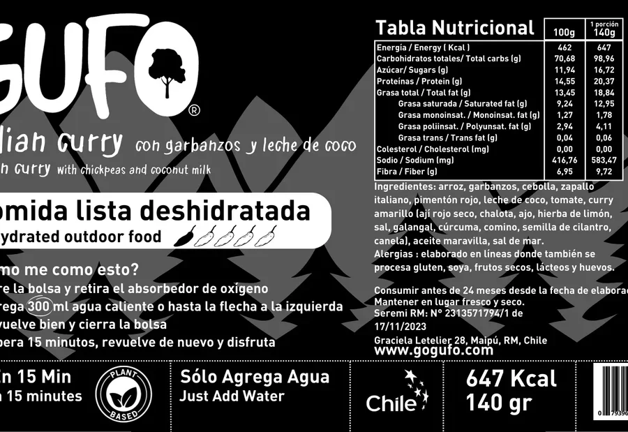 Indian curry con garbanzos, por Gufo Foods - Imagen 5
