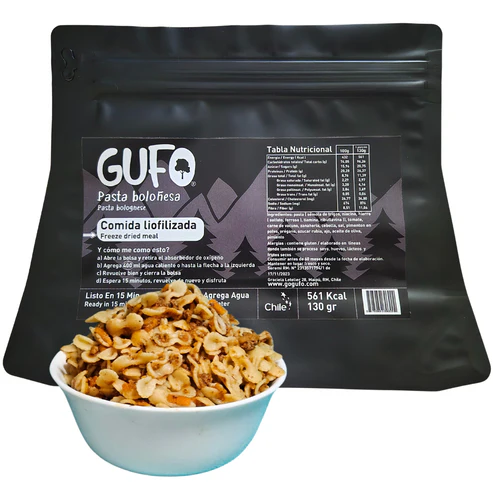 Alternative view of Pack con carne: 2 comidas liofilizadas Gufo Foods