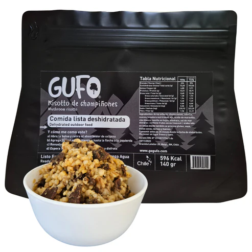 Alternative view of Pack libre de 3 comidas liofilizadas Gufo Foods