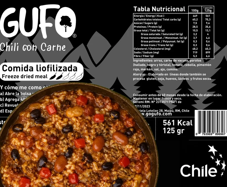 Chili con Carne / Estofado Tex-Mex, por Gufo Foods - Imagen 4