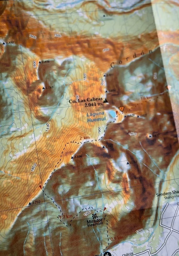 Mapa Nevados de Chillán - Imagen 3