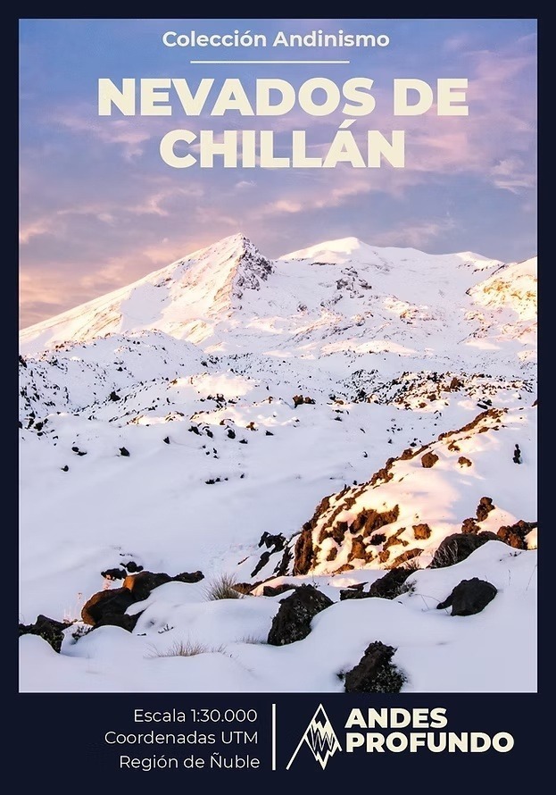 Mapa Nevados de Chillán