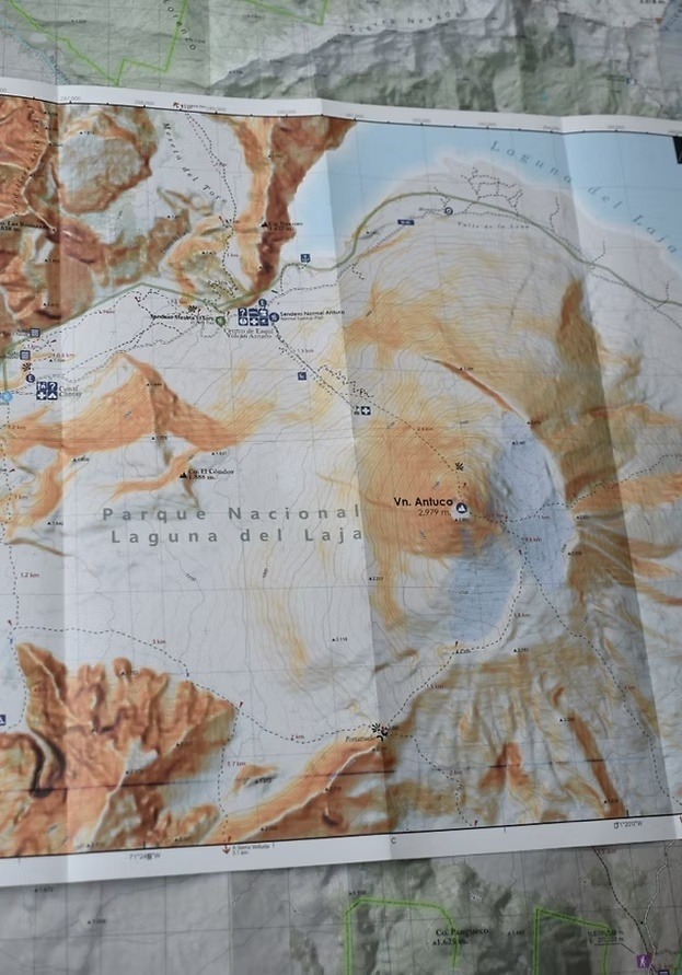 Mapa Volcán Antuco y Sierra Velluda - Imagen 4