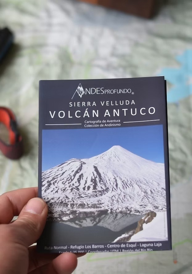 Mapa Volcán Antuco y Sierra Velluda - Imagen 5