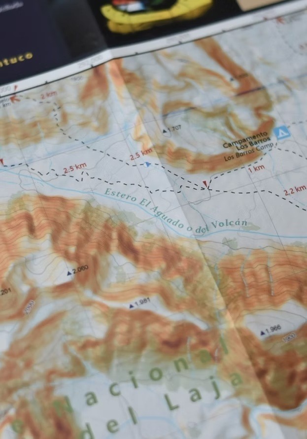 Mapa Volcán Antuco y Sierra Velluda - Imagen 6