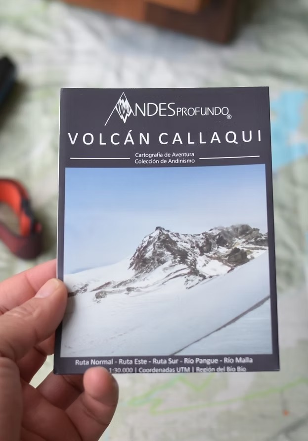 Mapa Volcán Callaqui - Imagen 4