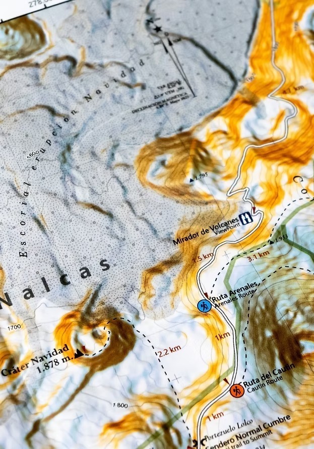 Mapa Volcán Lonquimay - Imagen 4