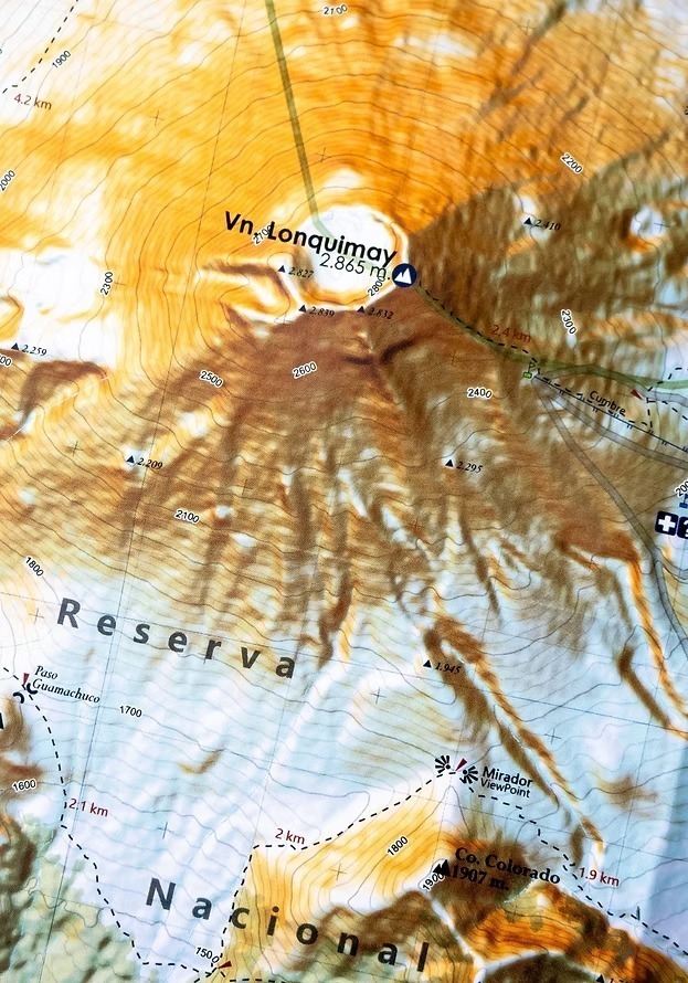 Mapa Volcán Lonquimay - Imagen 6