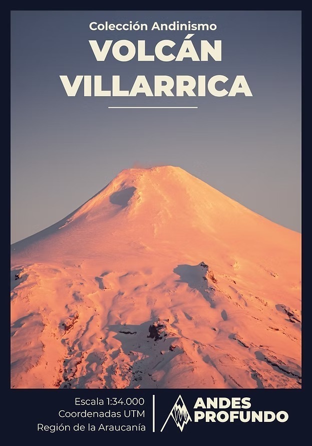Mapa Volcán Villarrica