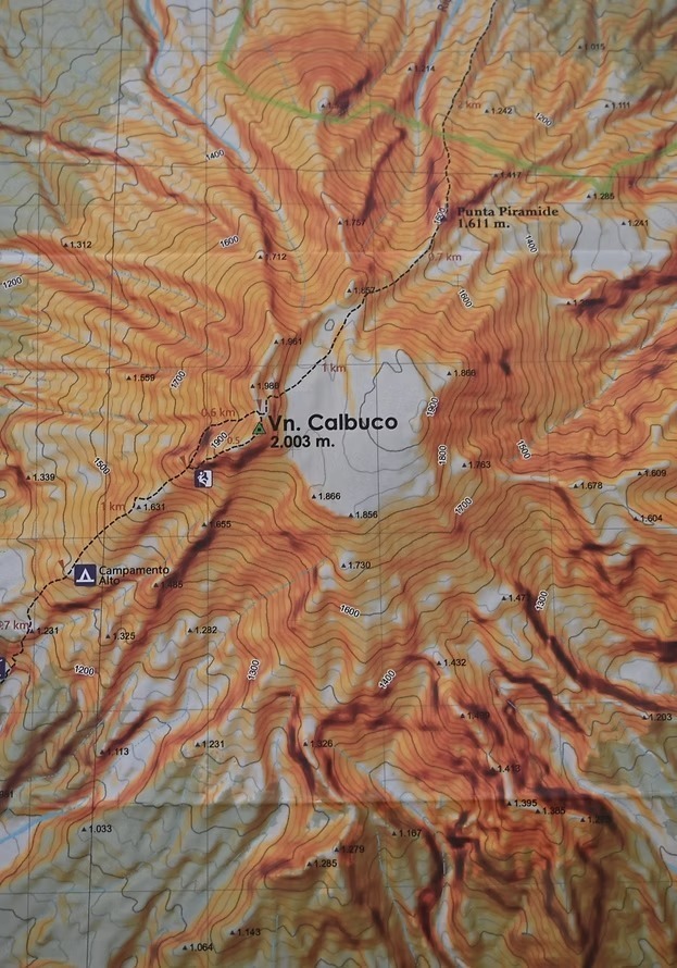 Mapa Volcán Calbuco - Imagen 3