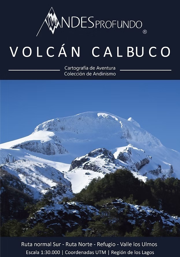 Mapa Volcán Calbuco