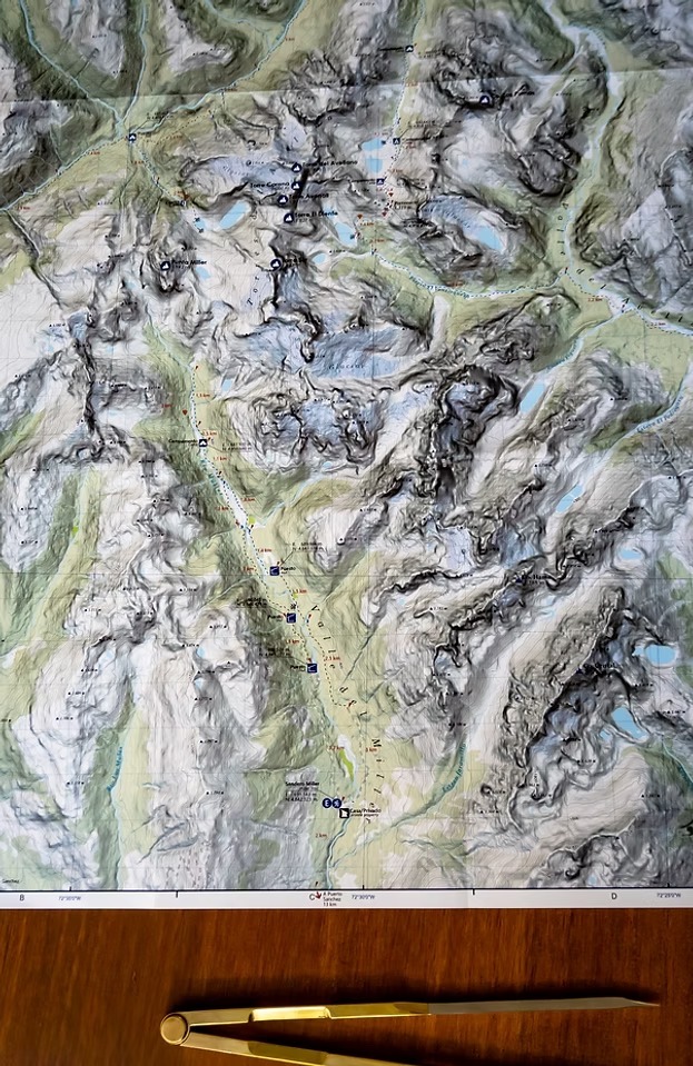 Mapa Cerro Castillo y Cordillera de Avellano - Imagen 4