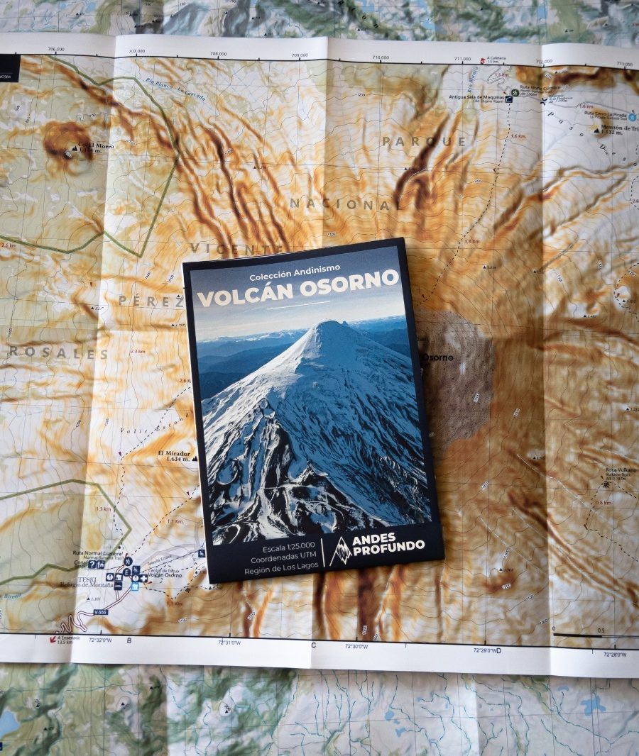 Alternative view of Mapa Volcán Osorno