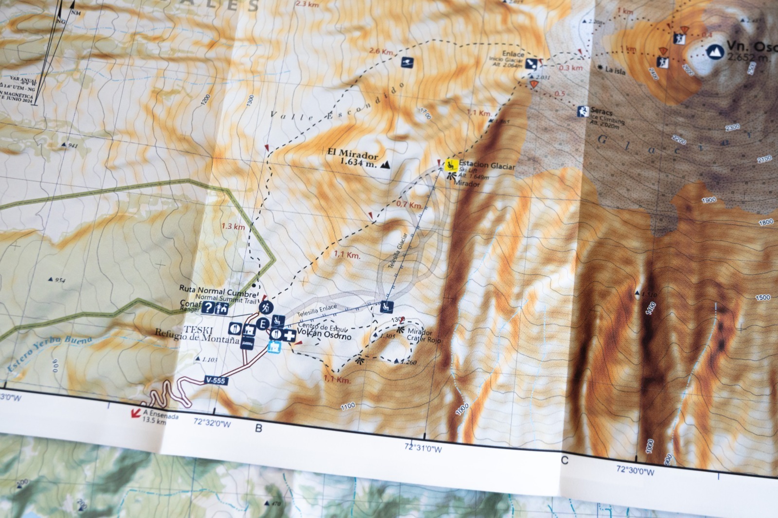 Mapa Volcán Osorno - Imagen 3
