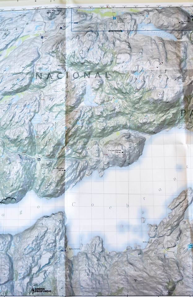 Mapa Parque Nacional Patagonia - Imagen 4