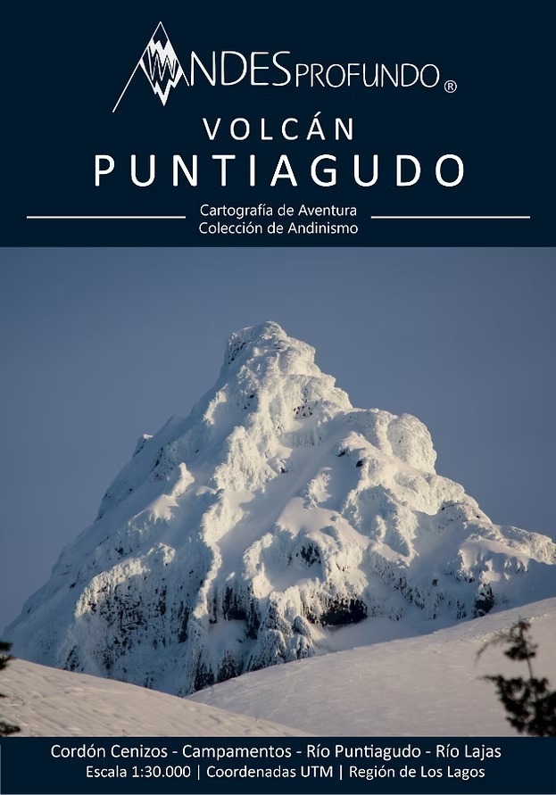 Mapa Volcán Puntiagudo
