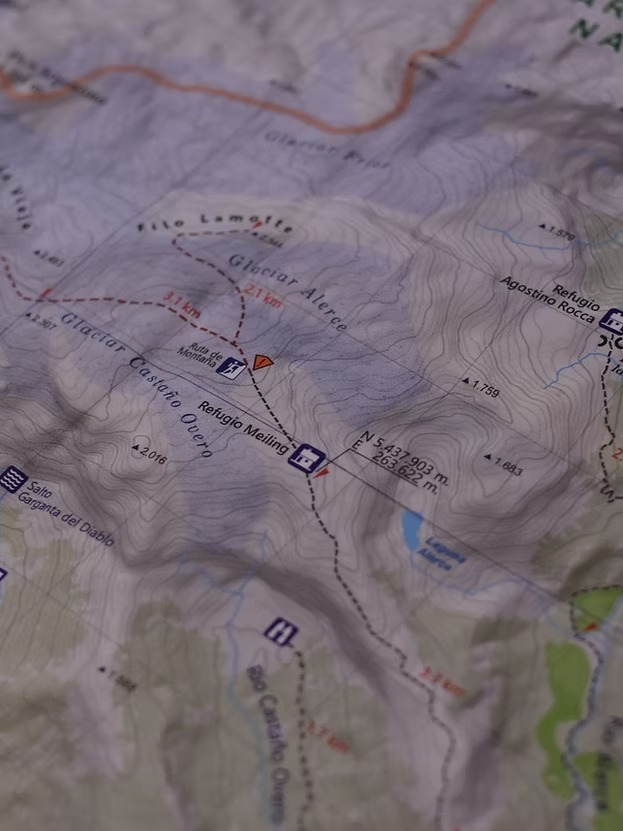 Mapa Ruta de los Jesuitas - Paso Vuriloche - Imagen 3