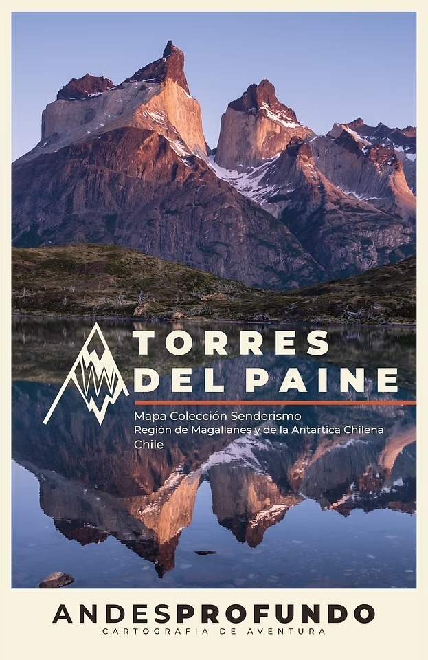 Mapa Torres del Paine