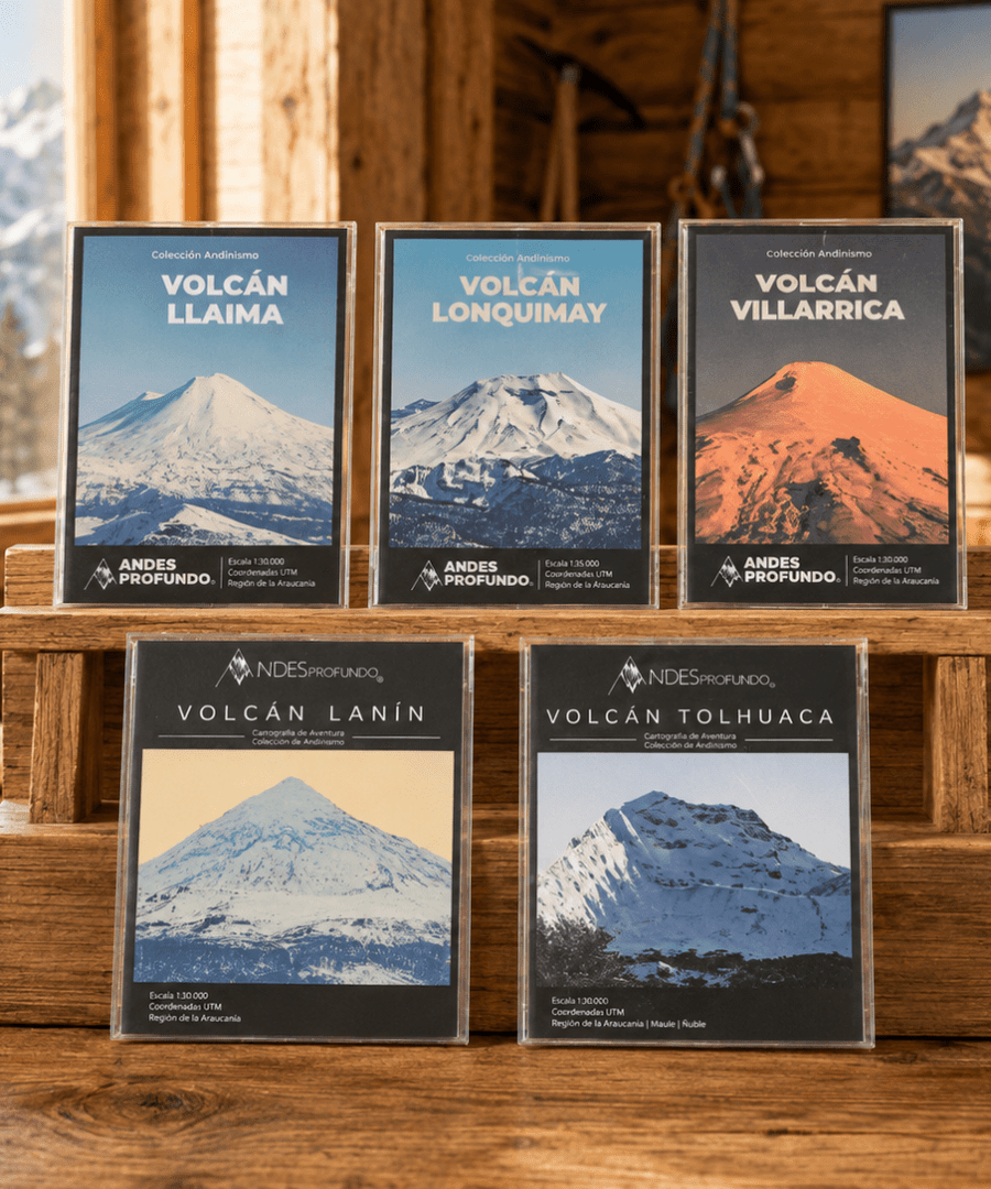 Pack 3 mapas: Araucanía Andina