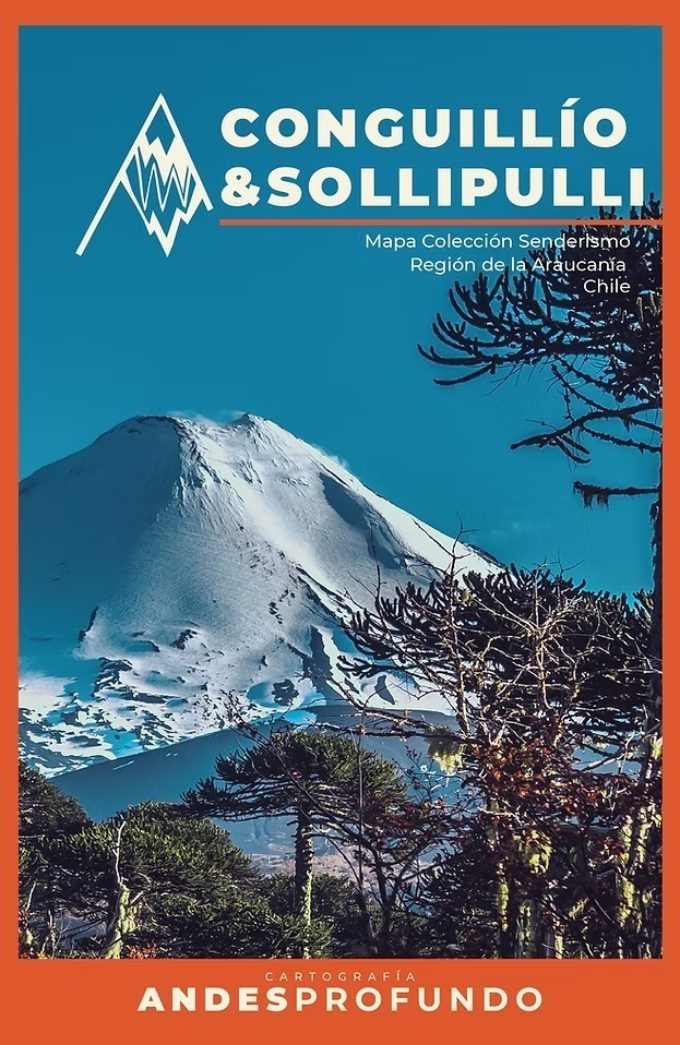 Mapa P.N. Conguillío, Huerquehue y Nevados de Sollipulli