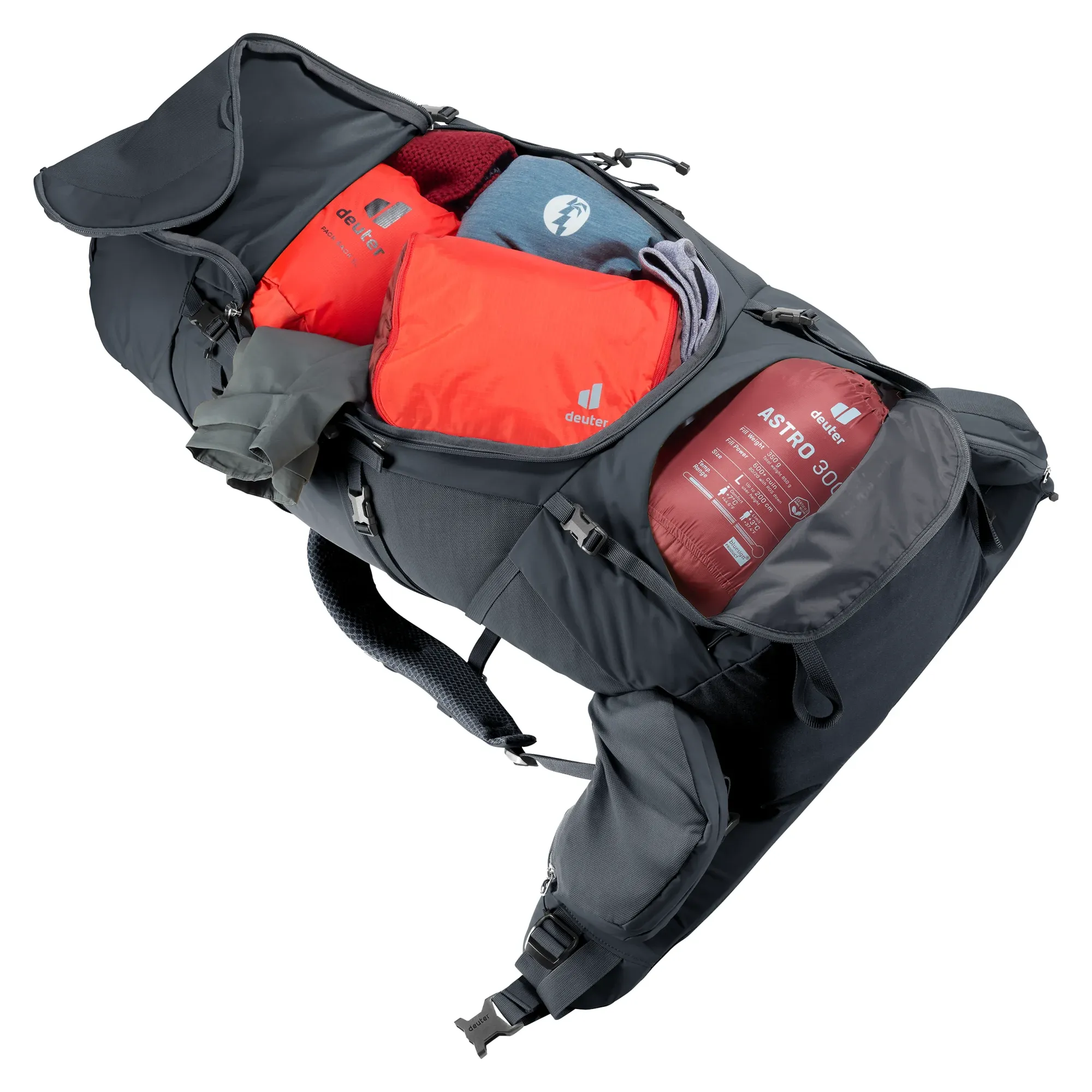 Mochila Aircontact Core 60+10 / Deuter - Imagen 9