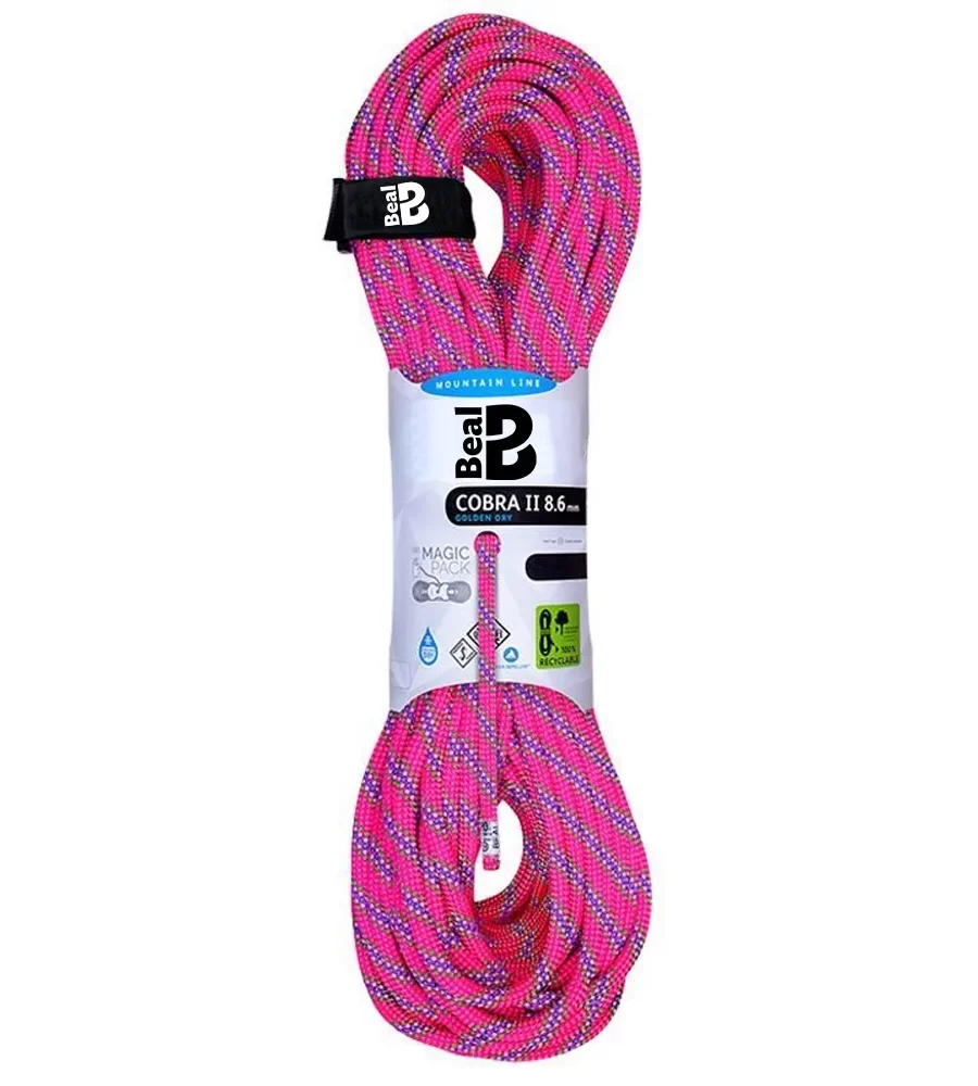 Cuerda Dinámica Beal COBRA II 8.6mm - Unicore - Golden Dry / 60m