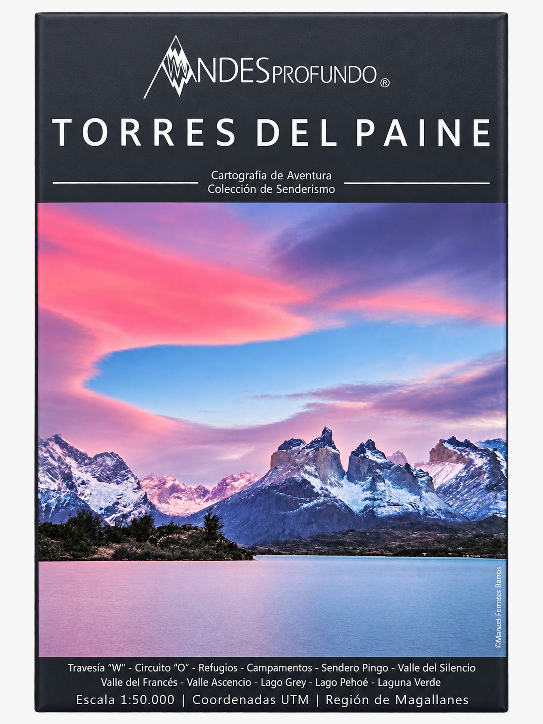 Mapa Torres del Paine (edición 2019)